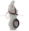 Thigh Restraint Straps Sling Leg Spreader Open Restraint Belt Bondage Harness with Wrist Cuffs BDSM Sex Position Aid Adult Toys