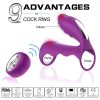 Semen lock ring silicone male vibrating penis ring sex toy