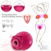 Rose Sex Toy for Women-Sucking Sex Stimulator for Women , G Spot Dildo Vibrator for Clitoral Nipple Stimulation