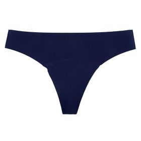 Plus Size Women's Physiological Underwear (Option: Blue-M)