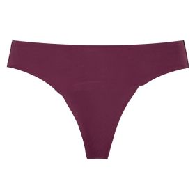 Plus Size Women's Physiological Underwear (Option: Purple-M)