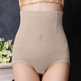 Popular Mesh Sexy High Waist Body Lifting Arm Shaping Underwear (Option: Skin Color-2XL)