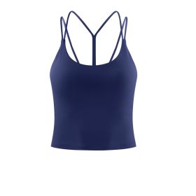 Fashion Personality Female Bra Vest (Option: Gray Blue-XS)