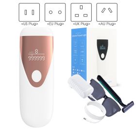 Bikinis IPL Hair Removal LCD Display Perm (Option: White-With box-EU)