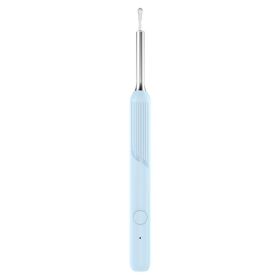 Wireless Visual Ear Tag Endoscope (Option: Light Blue)