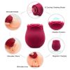 Mini Flower Women USB Charging G Spot Stimulator Quiet Vibrating Waterproof Electric Rose Vibrate Massaging Simulator for Pleasure, Tshirt