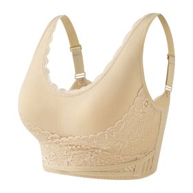 Lace Sports Underwear Upgraded Bra (Option: Skin Color-M)